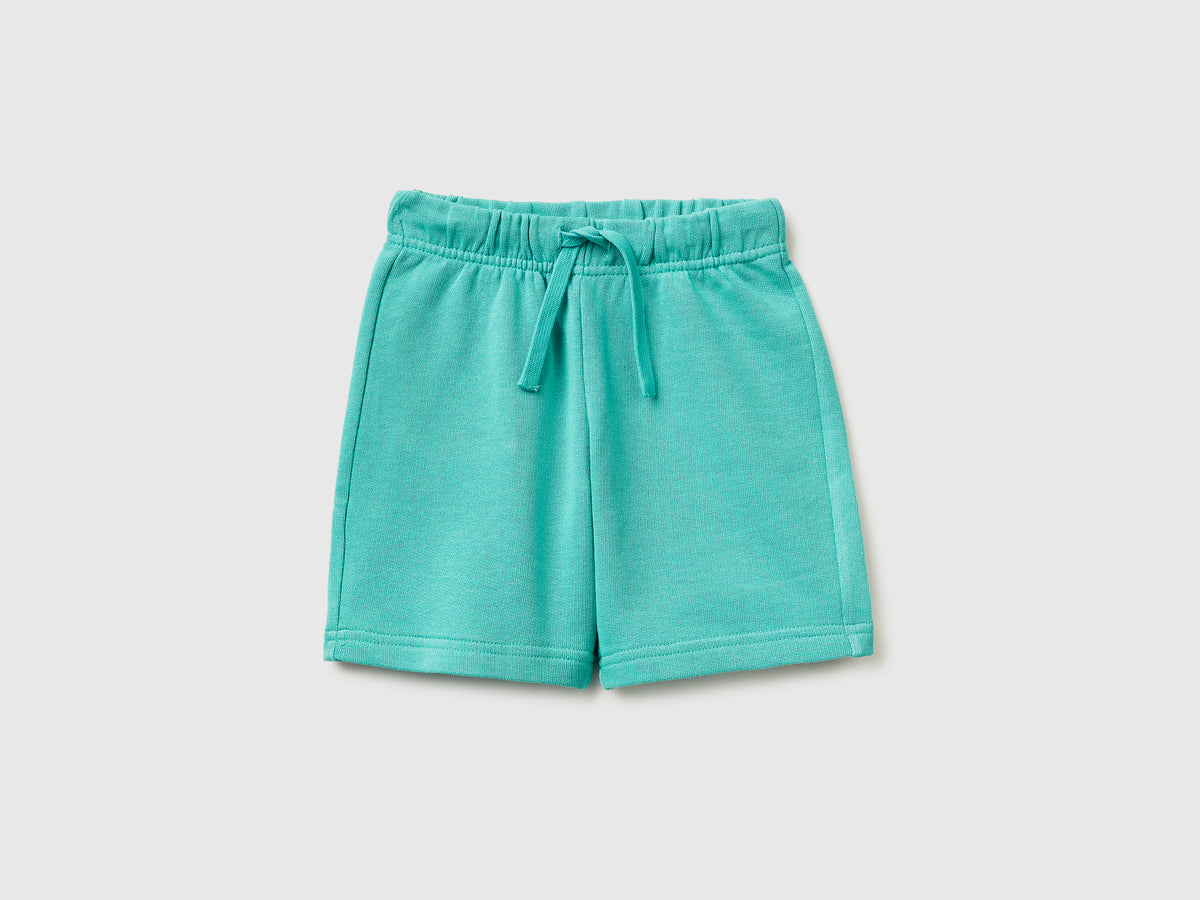 Cotton fleece bermuda shorts - ucb_image_FS