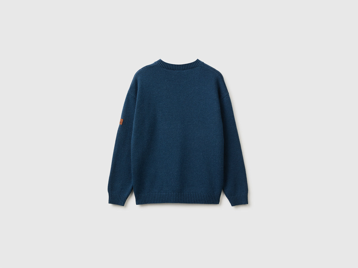 Camisola em mistura de lã e viscose - ucb_image_BS