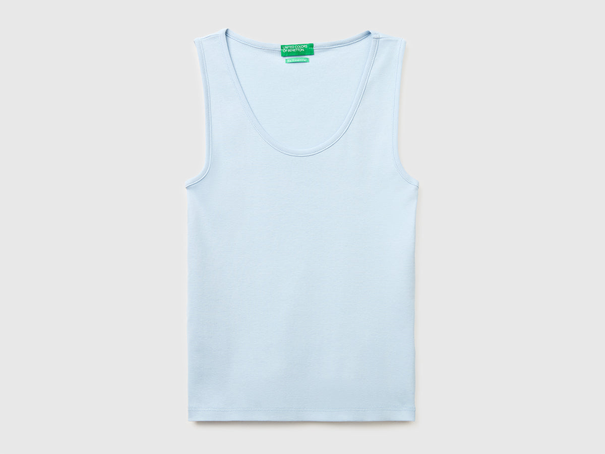 Slim fit ribbed tank top - ucb_image_FS