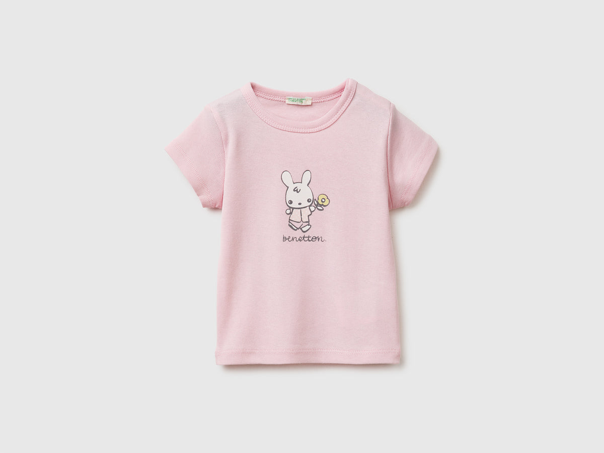 Logo print t-shirt in organic cotton - ucb_image_FS