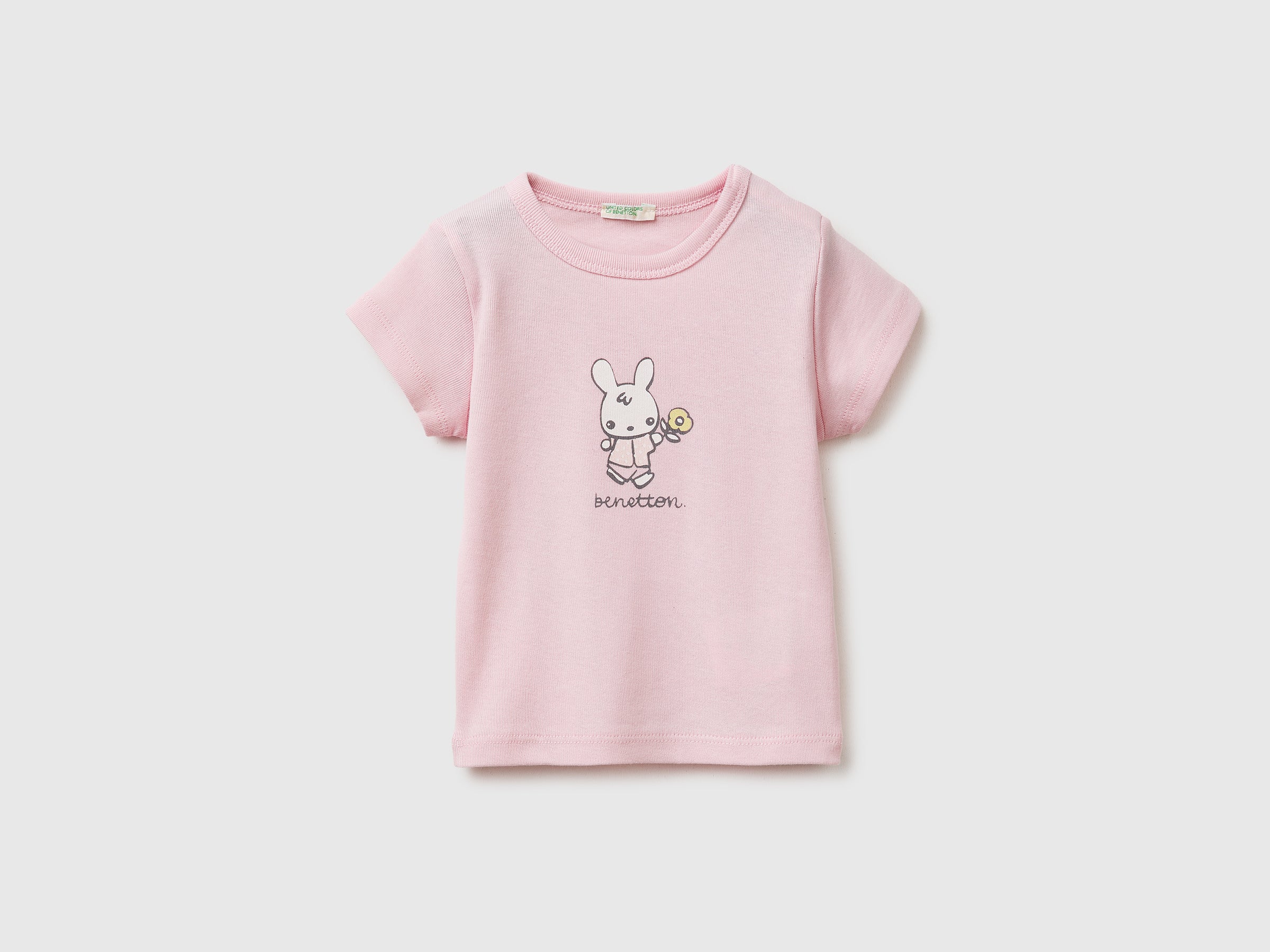 Logo print t-shirt in organic cotton - ucb_image_FS