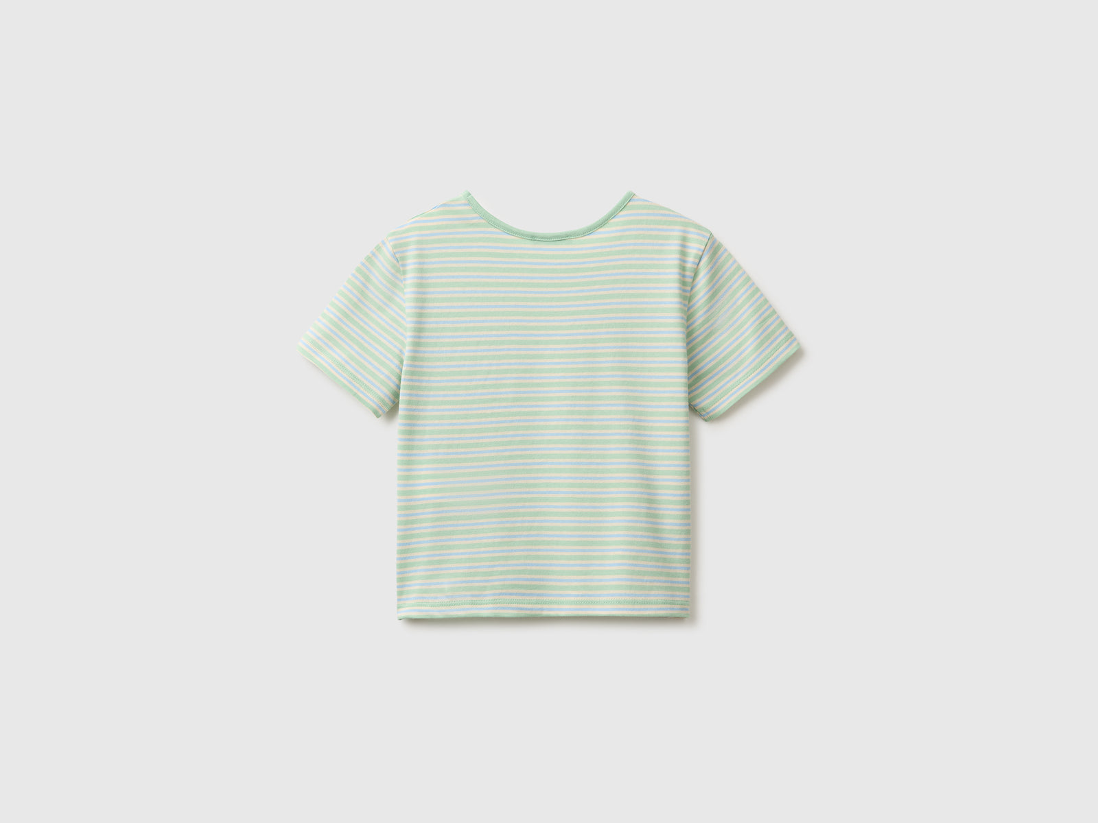 T-shirt às riscas com texto - ucb_image_BS