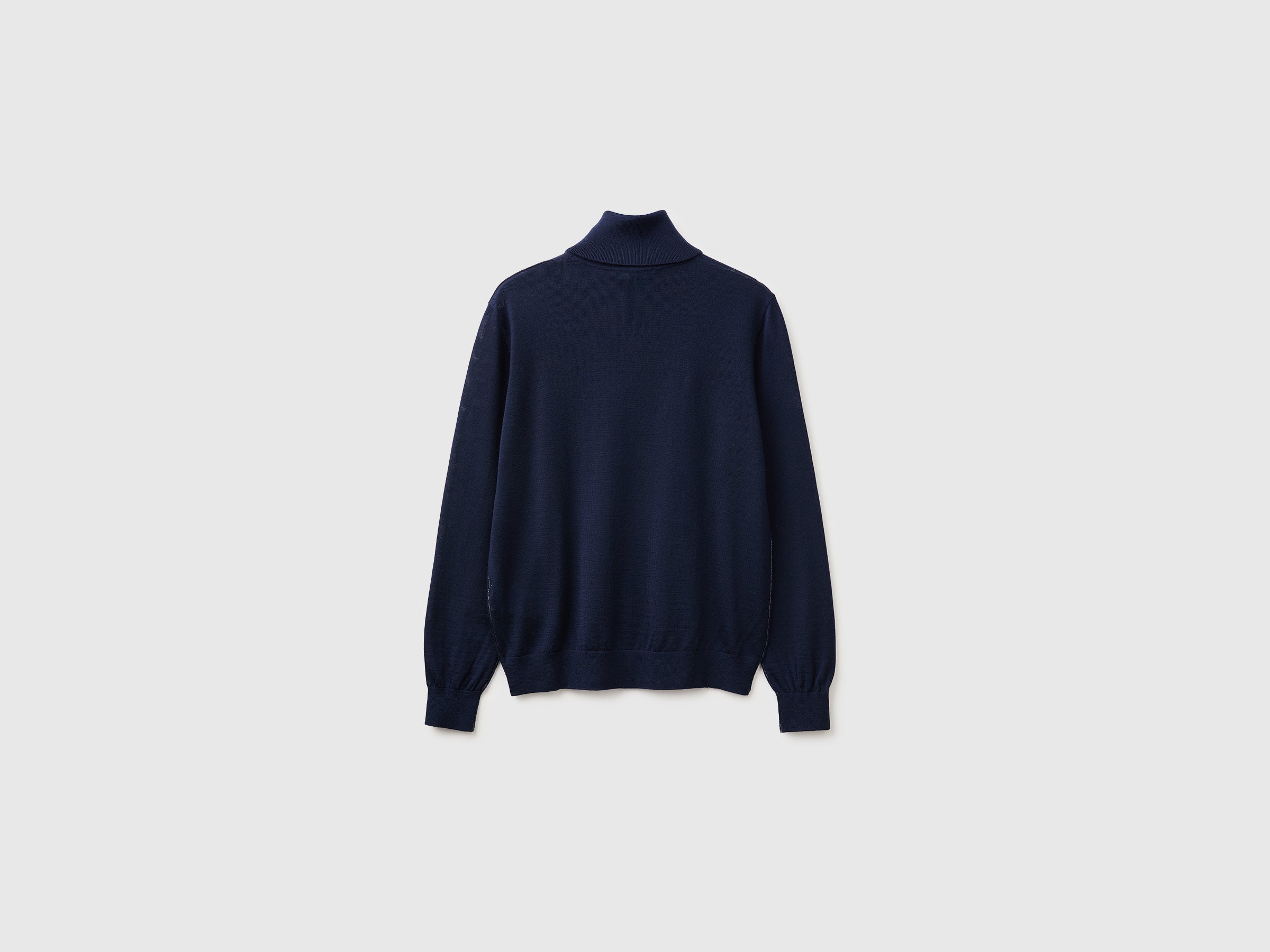 Camisola de gola alta em pura lã Merino - ucb_image_BS