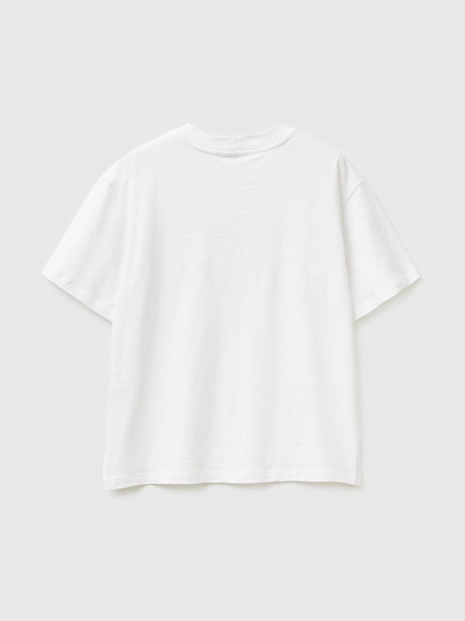 T-shirt de gola redonda em algodão leve - ucb_image_BS