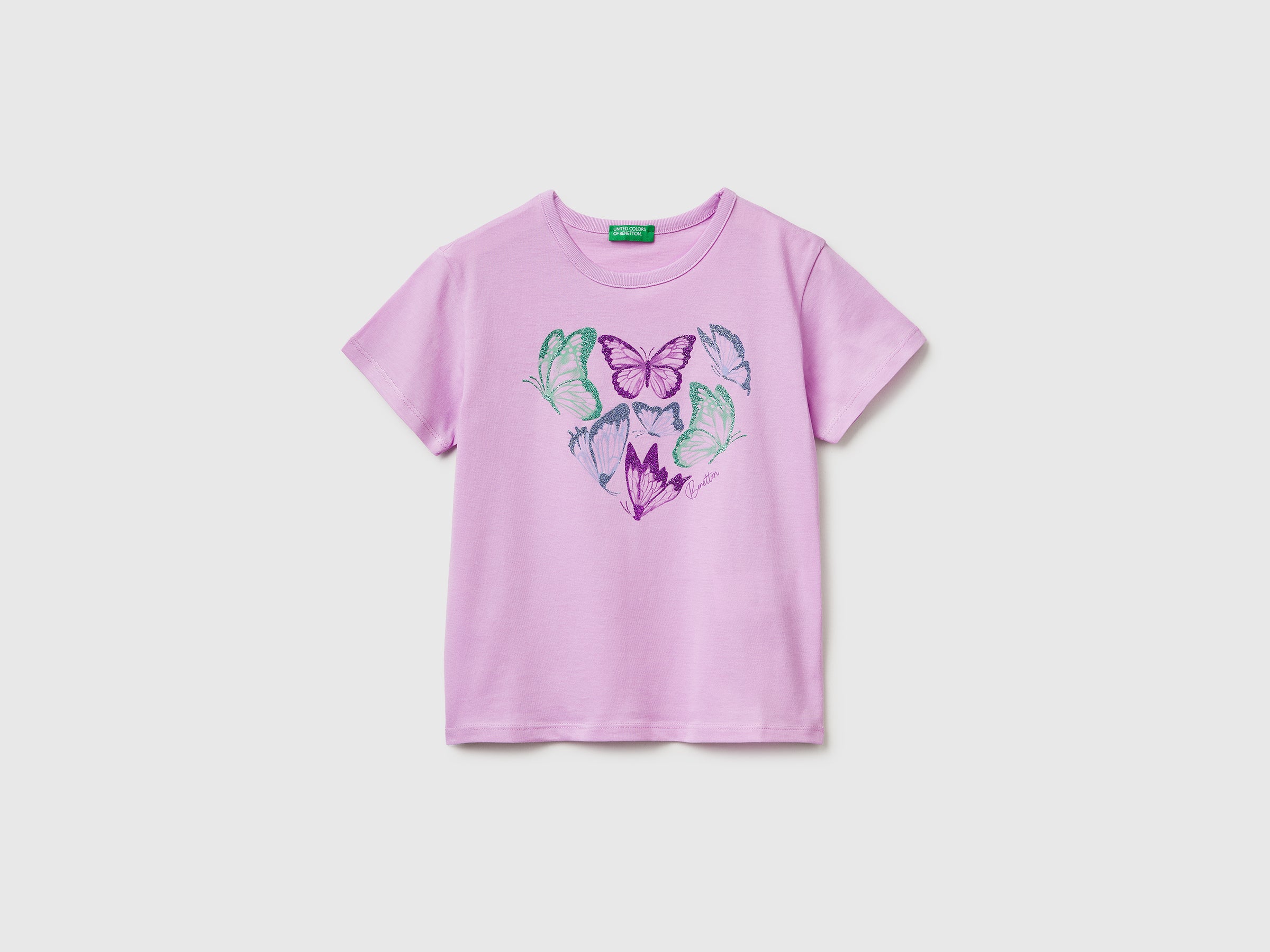 T-shirt with print and glitter - ucb_image_FS