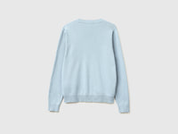 Camisola azul-claro em algodão tricot - ucb_image_BS