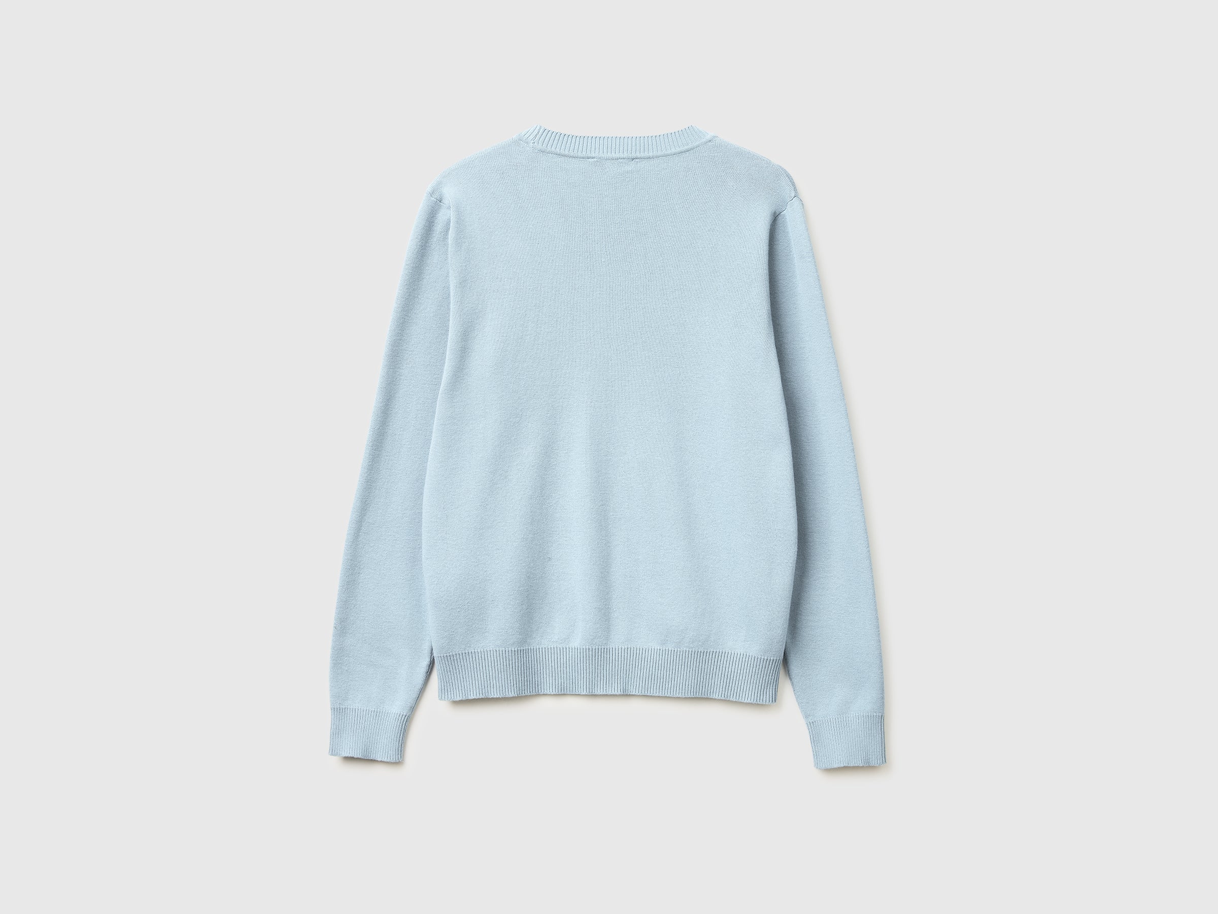 Camisola azul-claro em algodão tricot - ucb_image_BS