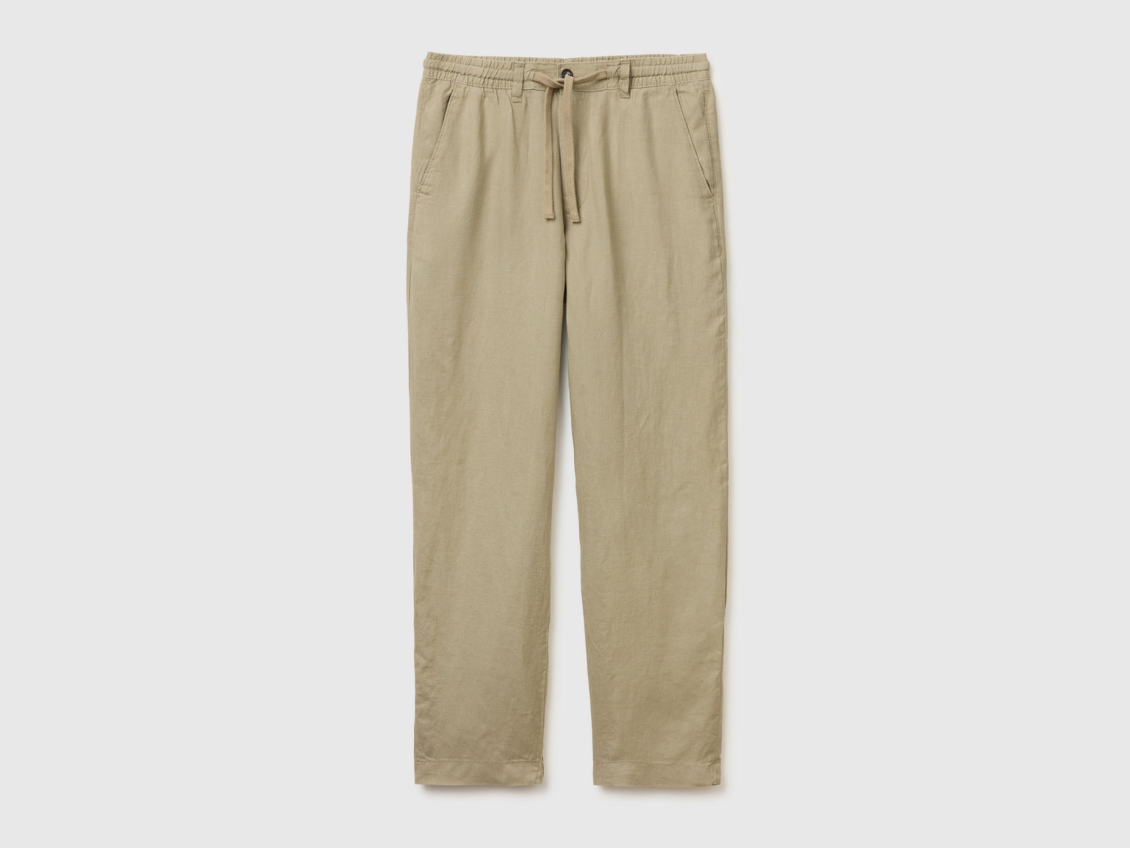 Pure linen drawstring trousers - ucb_image_FS