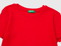 Slim fit ribbed t-shirt - ucb_image_DS1