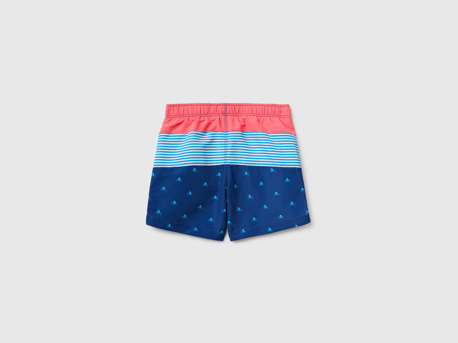 Boxers de banho color block com estampas - ucb_image_BS