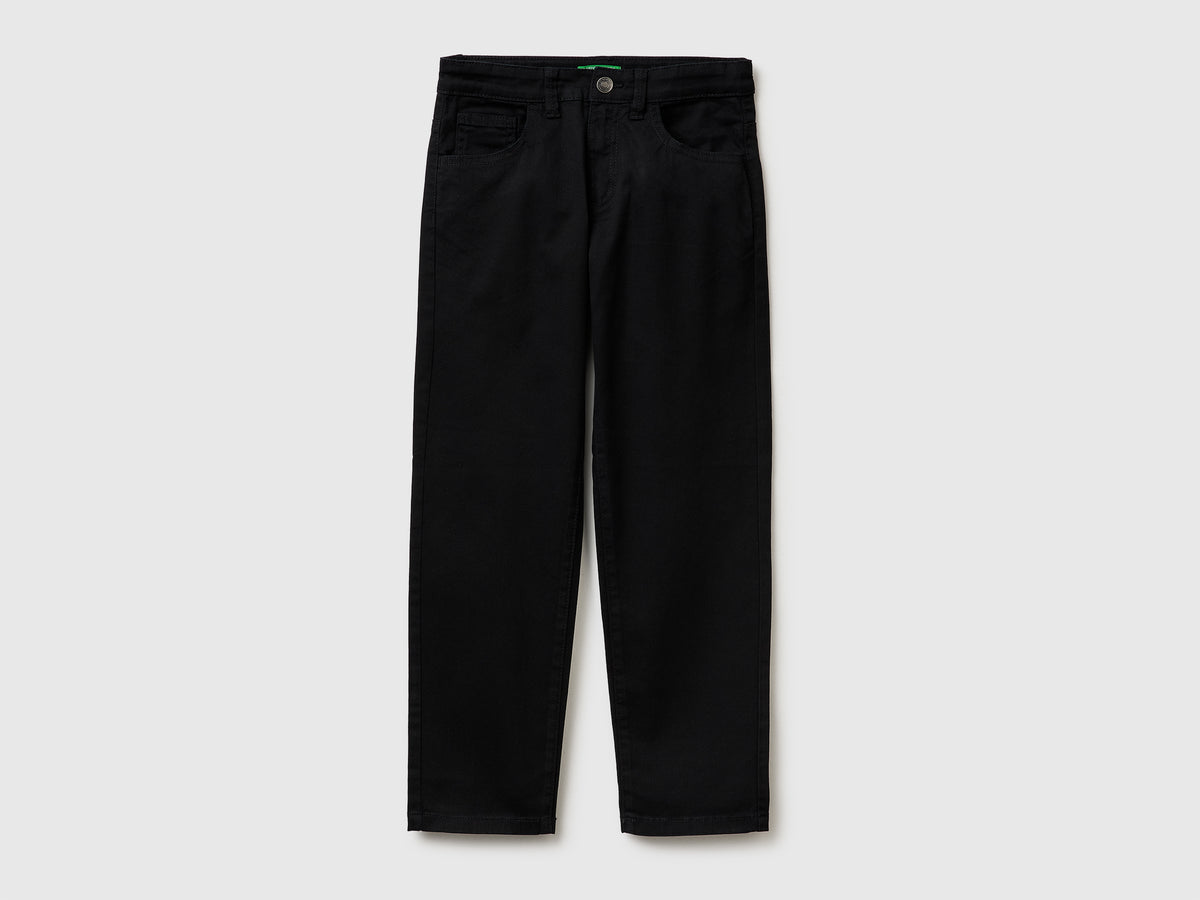 Stretch cotton trousers - ucb_image_FS