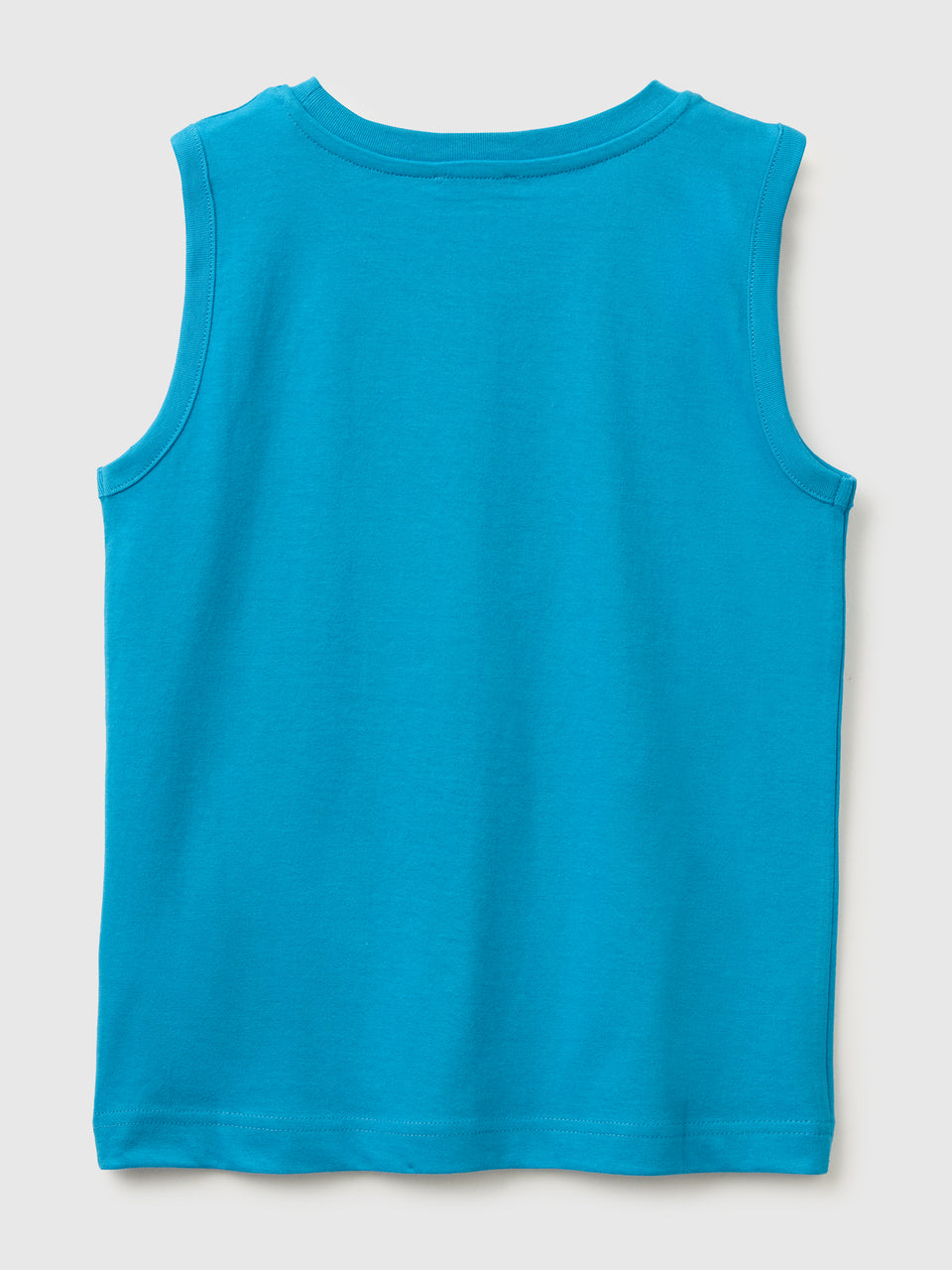 Organic cotton tank top with logo print - ucb_image_BS