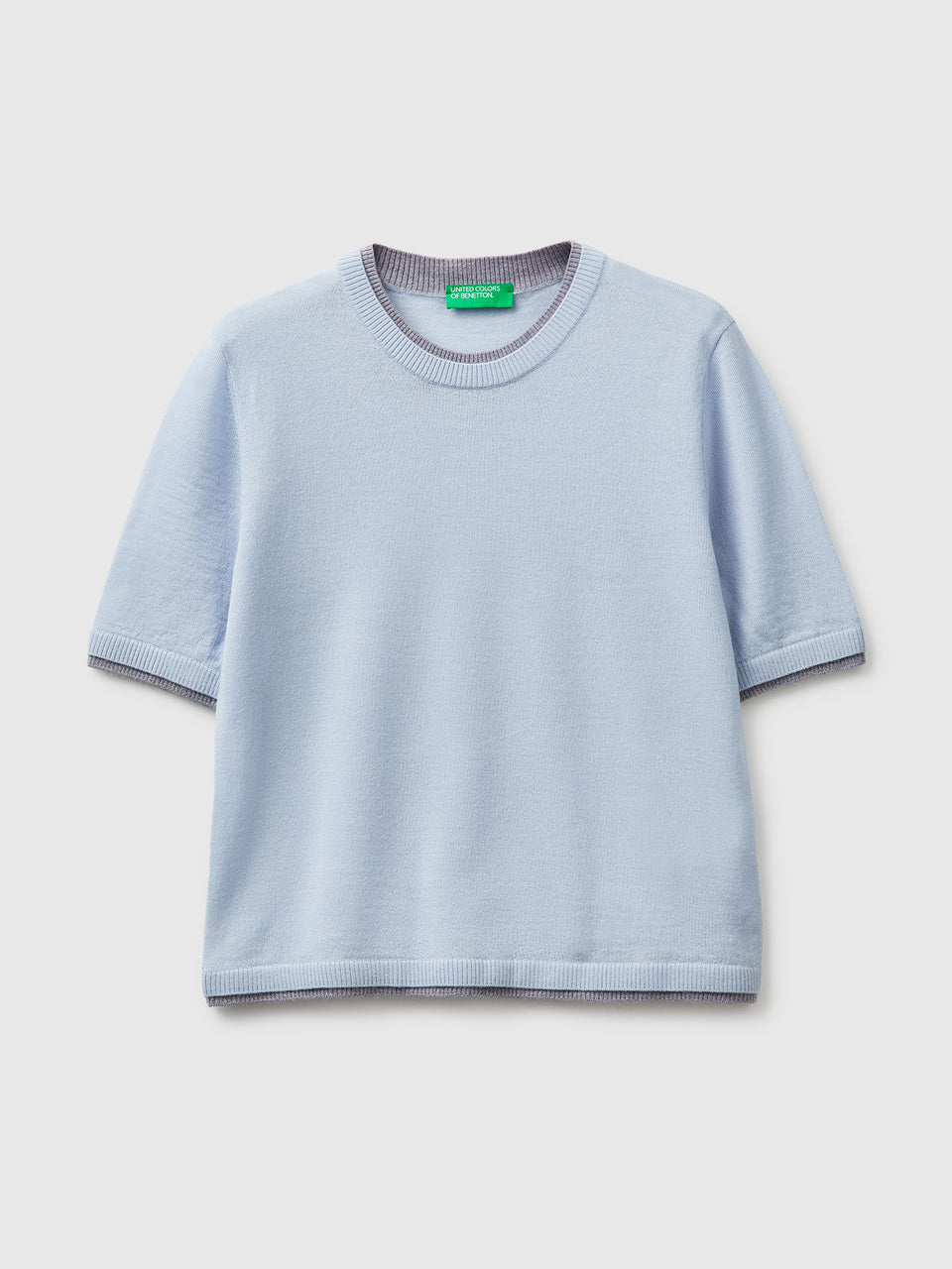 100% Merino wool short-sleeved shirt - ucb_image_FS