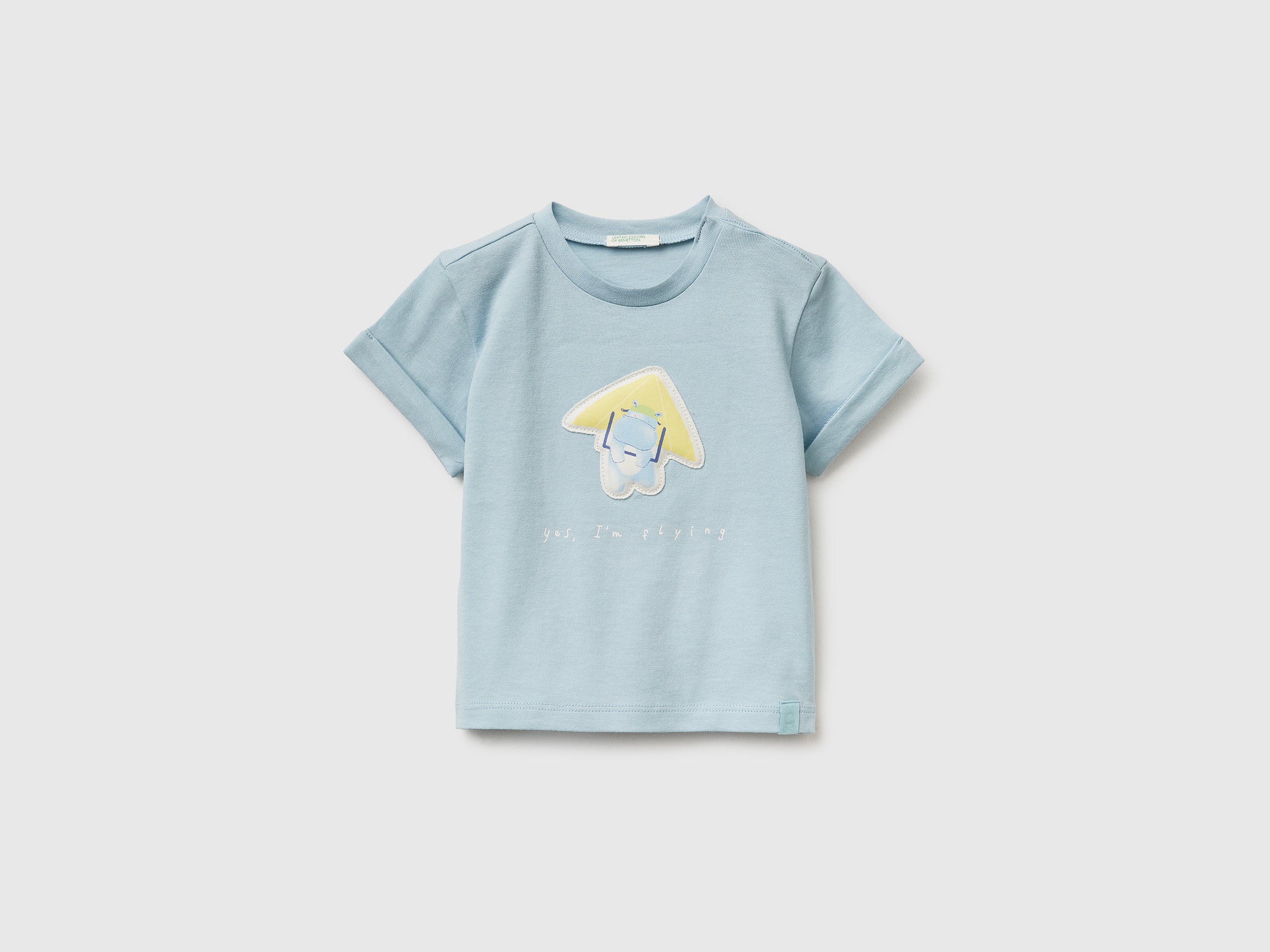 Organic cotton patch T-shirt - ucb_image_FS
