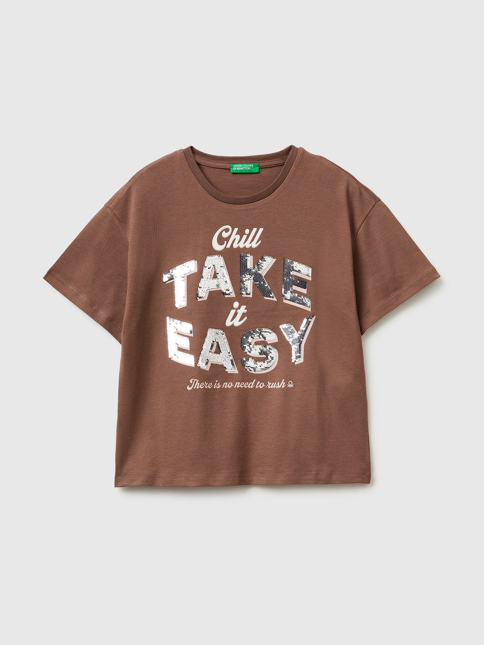 T-shirt with print and sequins - ucb_image_FS