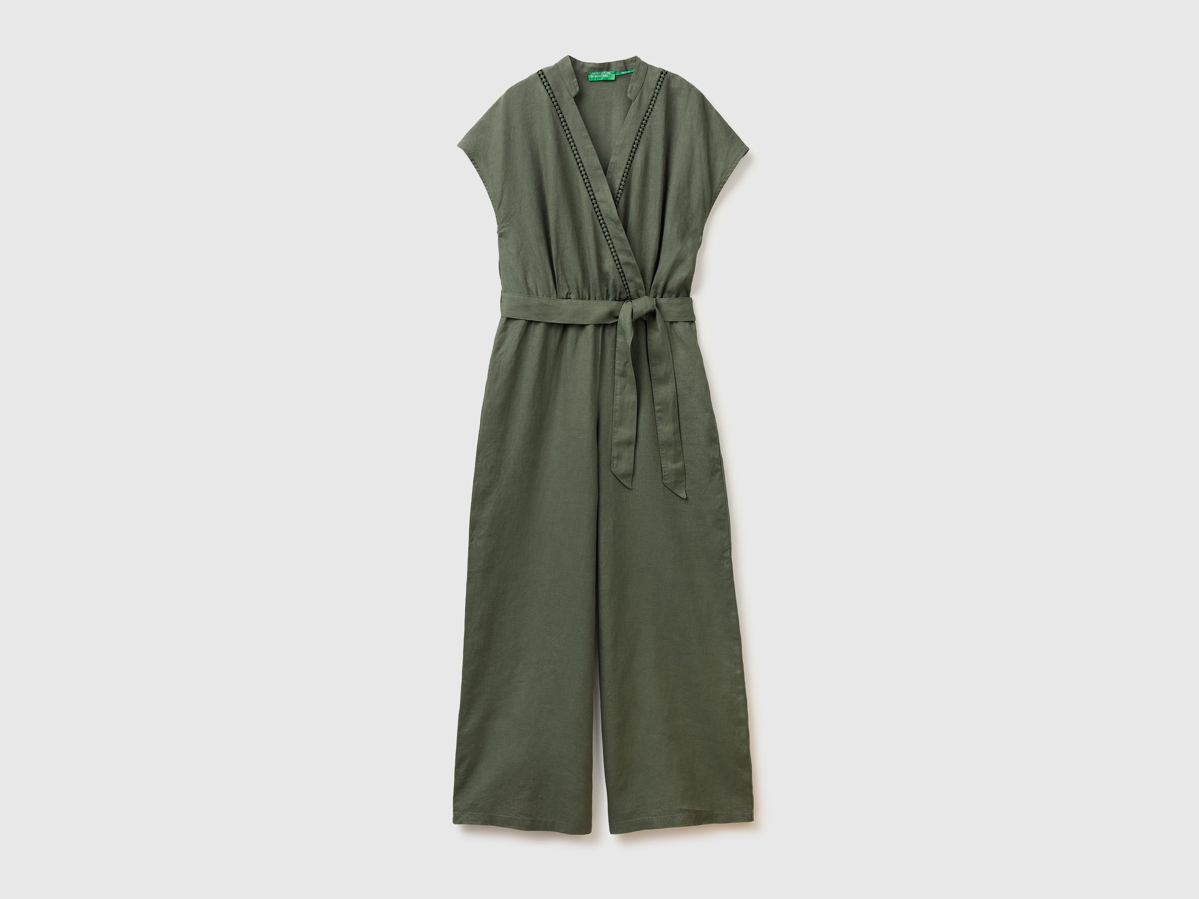 100% linen crossover jumpsuit - ucb_image_FS