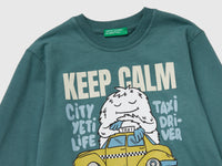T-shirt com estampa em algodão quente - ucb_image_DS1