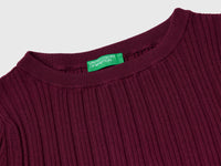 Camisola ajustada em canelado - ucb_image_DS1