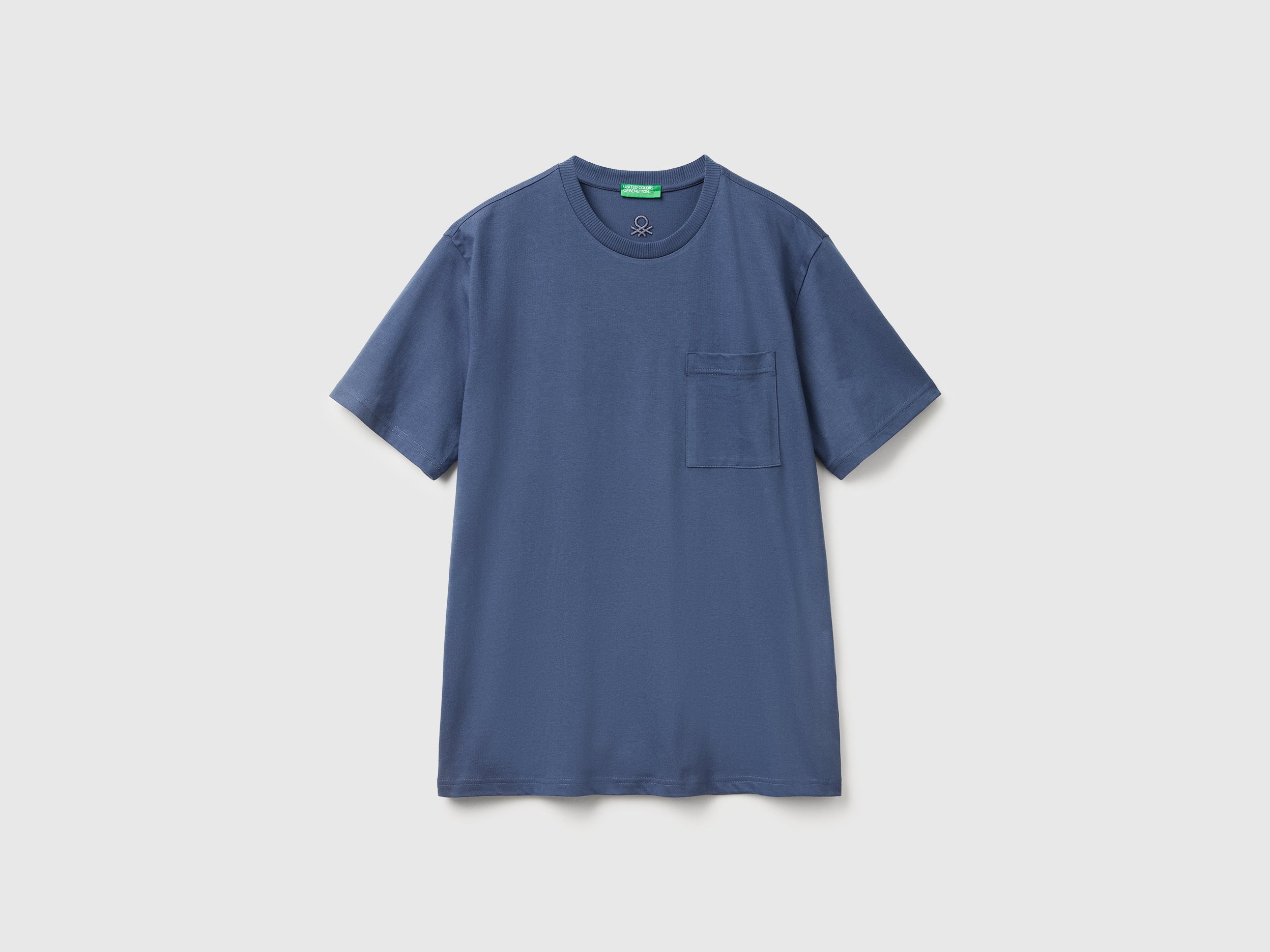 T-shirt em algodão com bolso pequeno - ucb_image_FS