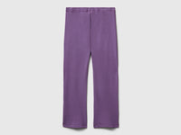 Leggings à boca-de-sino em algodão stretch - ucb_image_BS