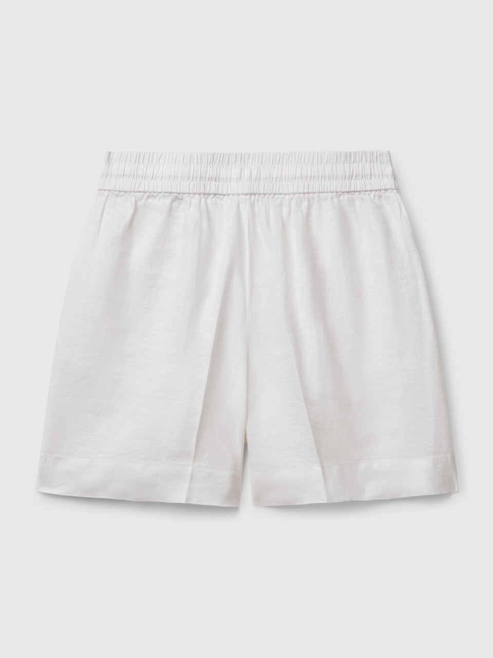 Shorts em linho puro com cordão de ajuste - ucb_image_BS