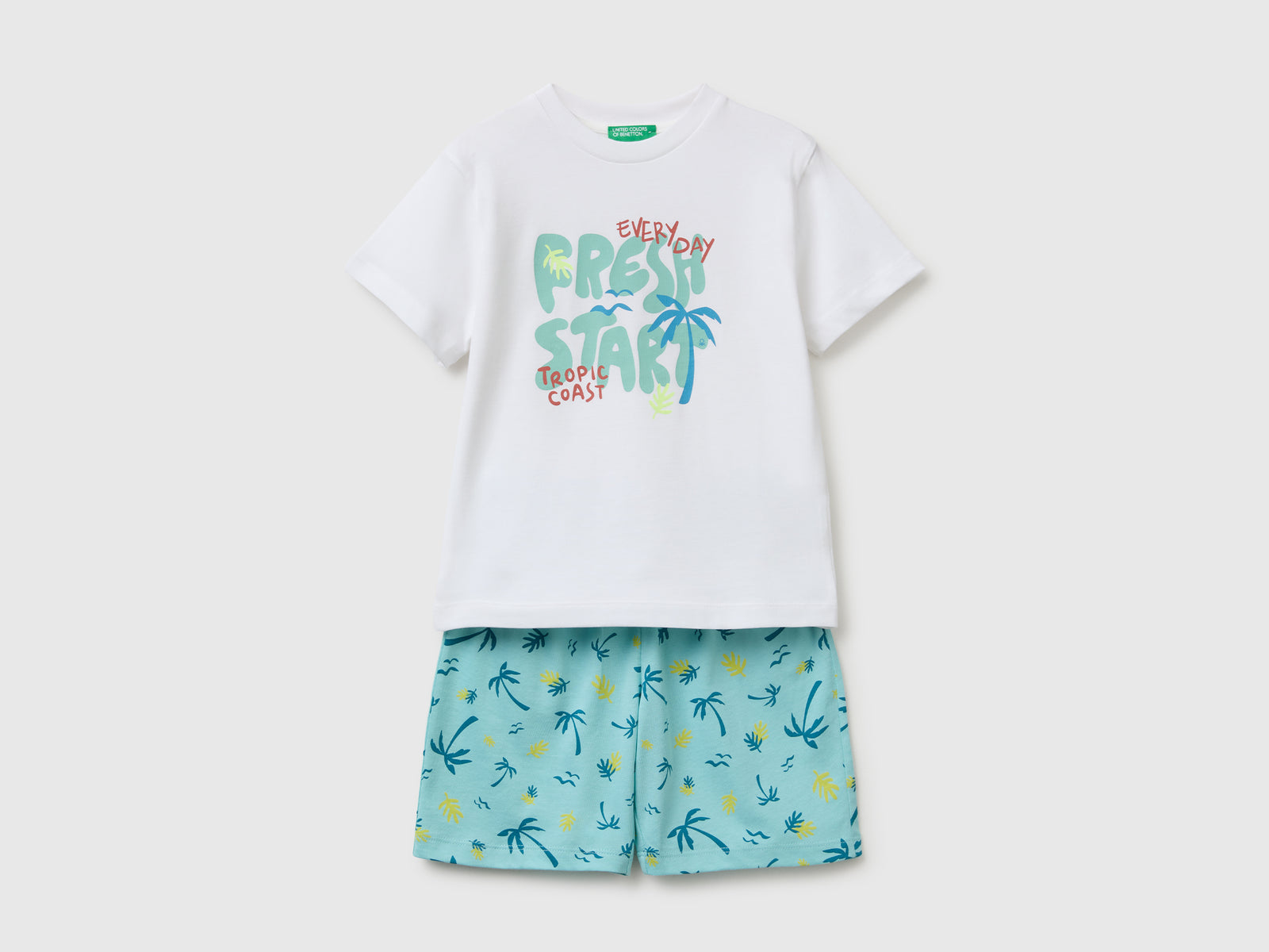 Printed t-shirt and shorts set - ucb_image_FS