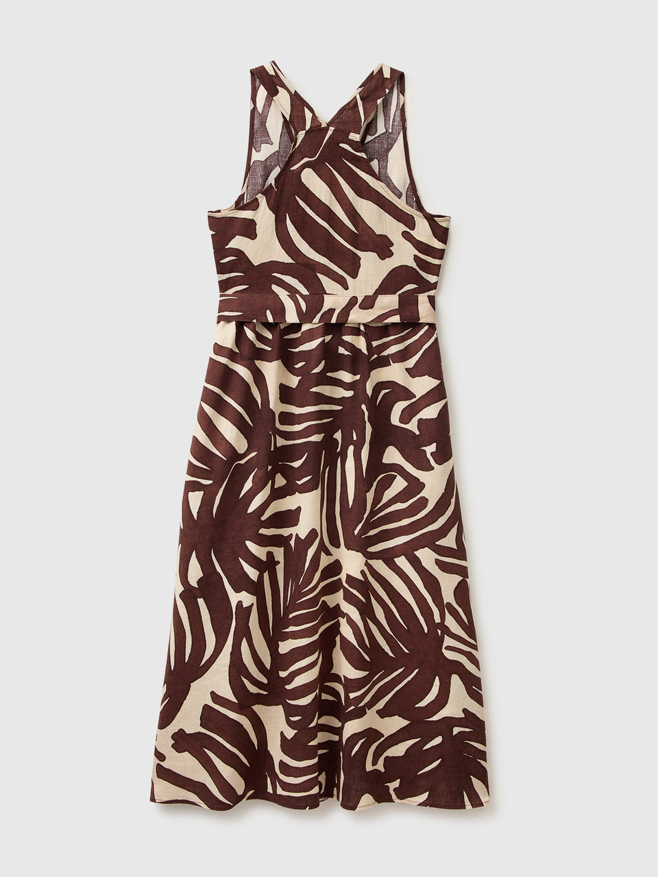 Vestido estampado em linho puro - ucb_image_BS