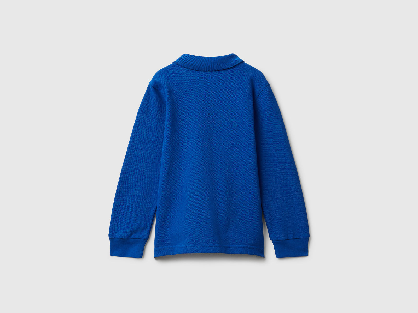 Polo de manga comprida em algodão  - ucb_image_BS
