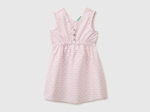 Floral dress in linen blend - ucb_image_FS