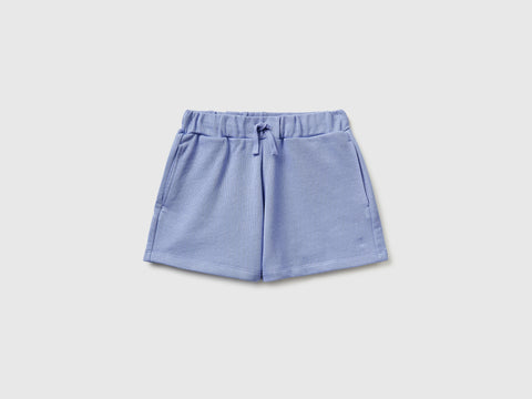 Shorts in sweat fabric with drawstring - ucb_image_FS