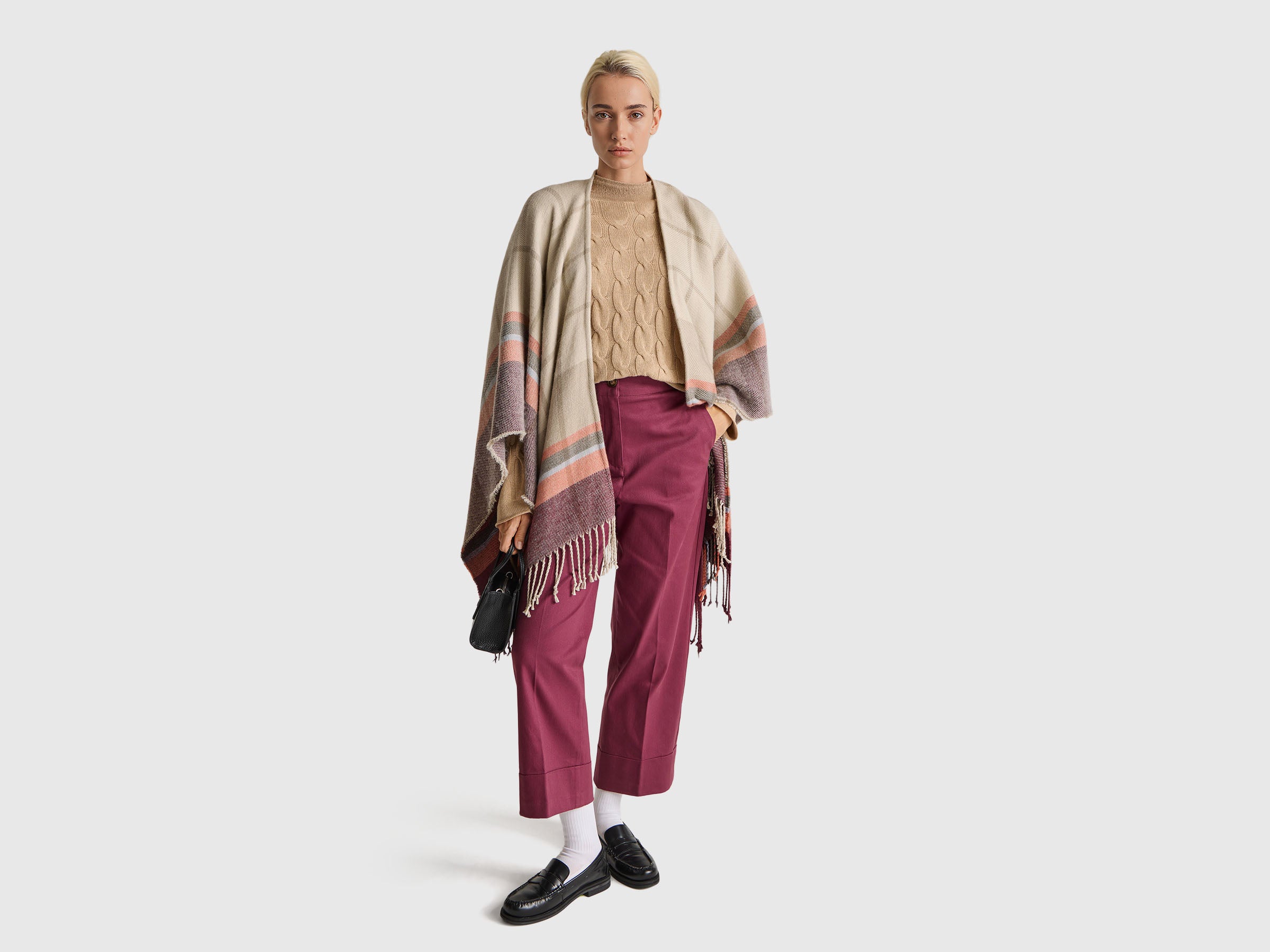 Cashmere blend sweater with cable knit - ucb_image_FY