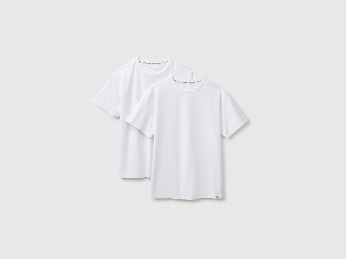 Duas t-shirts sem mangas interiores em algodão stretch - ucb_image_FS