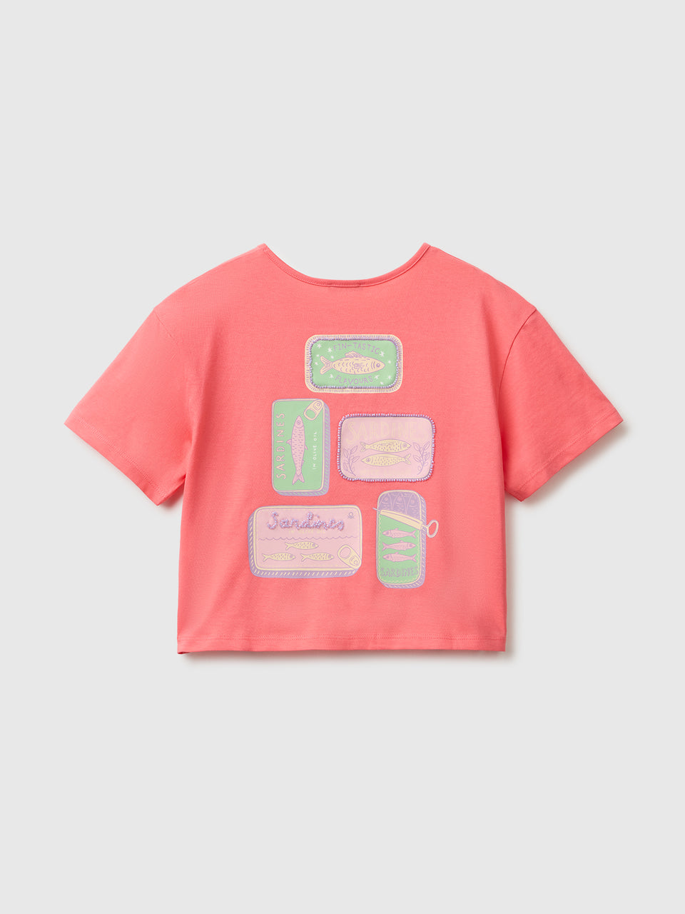 T-shirt with print and beads - ucb_image_BS