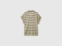 Striped polo-neck T-shirt - ucb_image_BS
