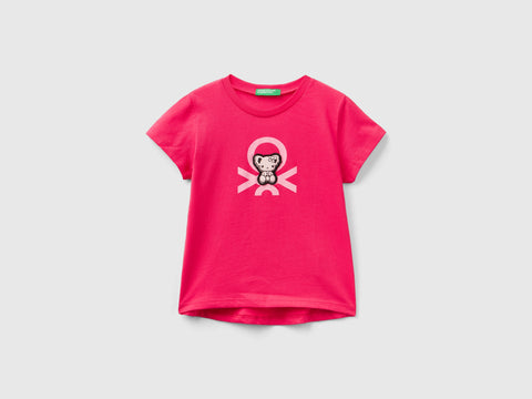 T-shirt em algodão orgânico com estampa logótipo - ucb_image_FS