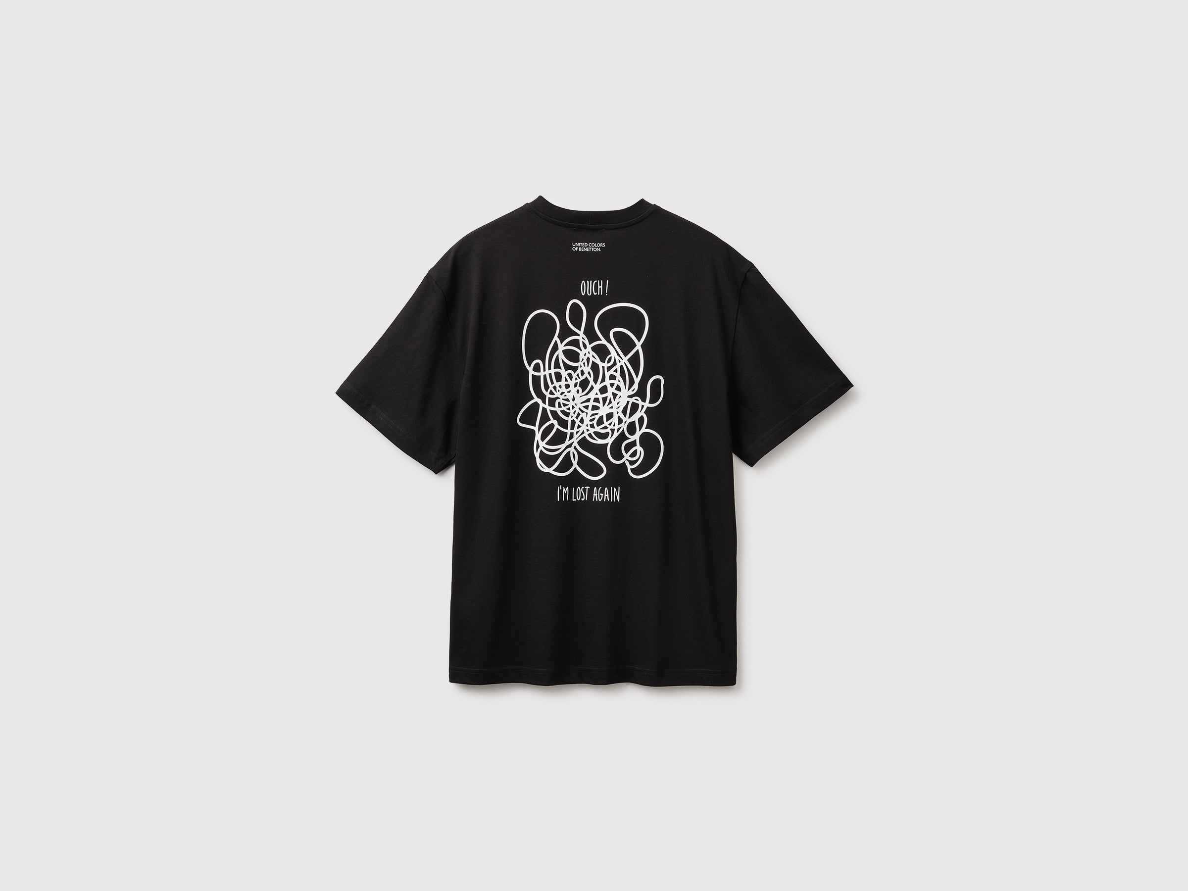 T-shirt relaxed fit com estampa - ucb_image_BS