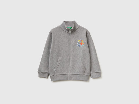 Organic cotton zip-up sweatshirt - ucb_image_FS