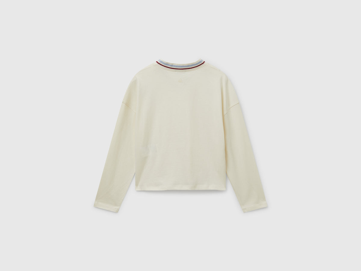 T-shirt com bordado lantejoulas - ucb_image_BS