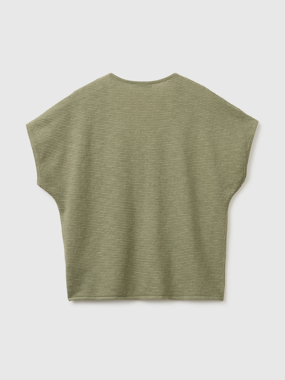 V-neck sweater in linen blend - ucb_image_BS
