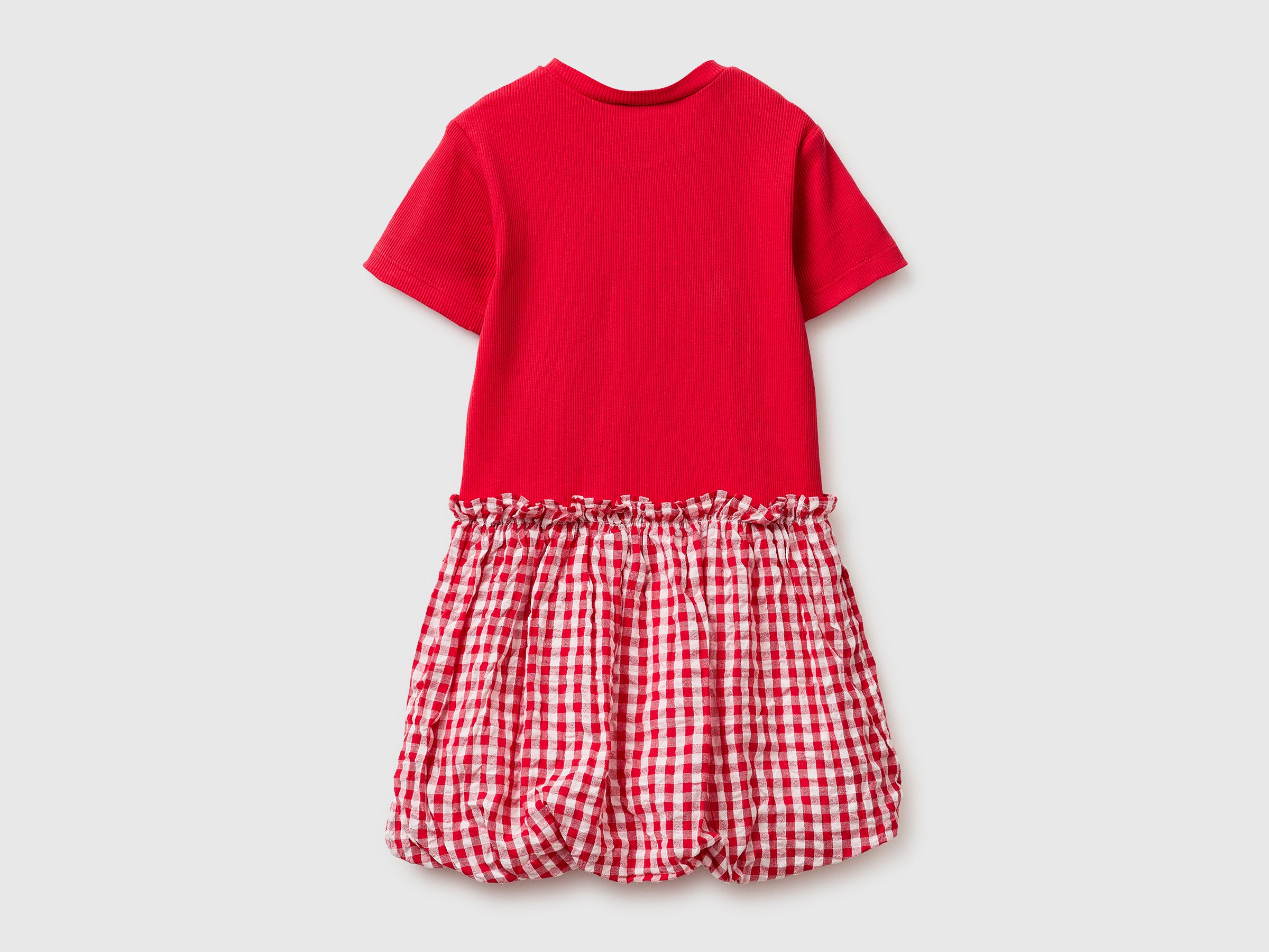 Dress with gingham skirt - ucb_image_BS