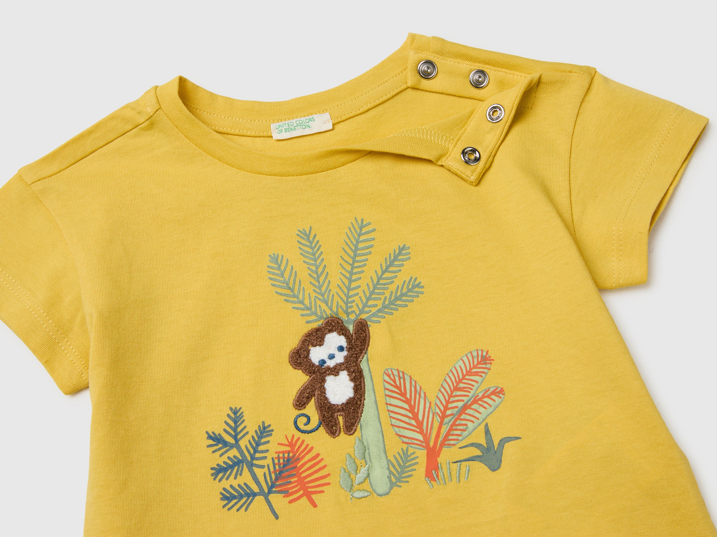 T-shirt with print and embroidery - ucb_image_DS1