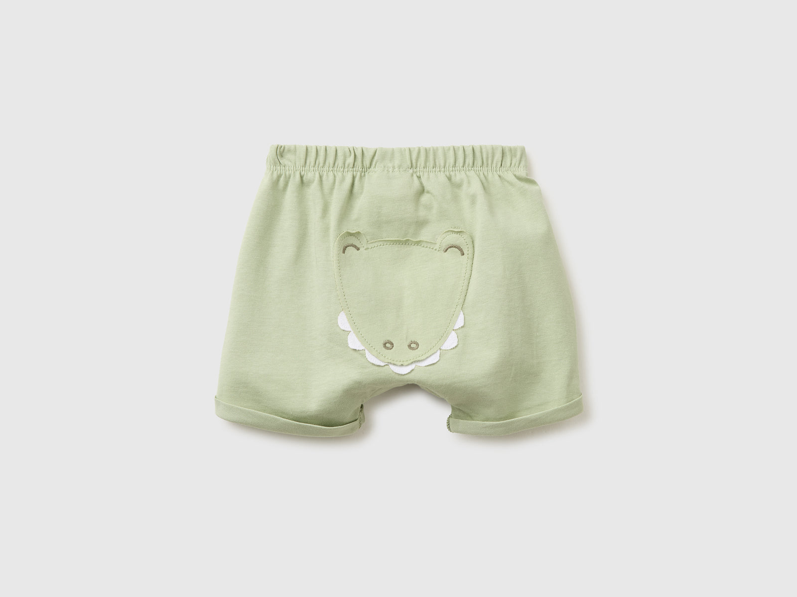 Shorts with animal embroidery - ucb_image_BS