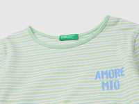 T-shirt às riscas com texto - ucb_image_DS1
