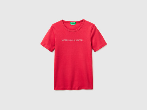 Short sleeve t-shirt with glitter logo - ucb_image_FS