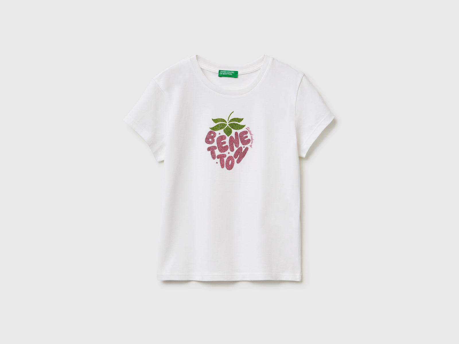 T-shirt with glitter print - ucb_image_FS