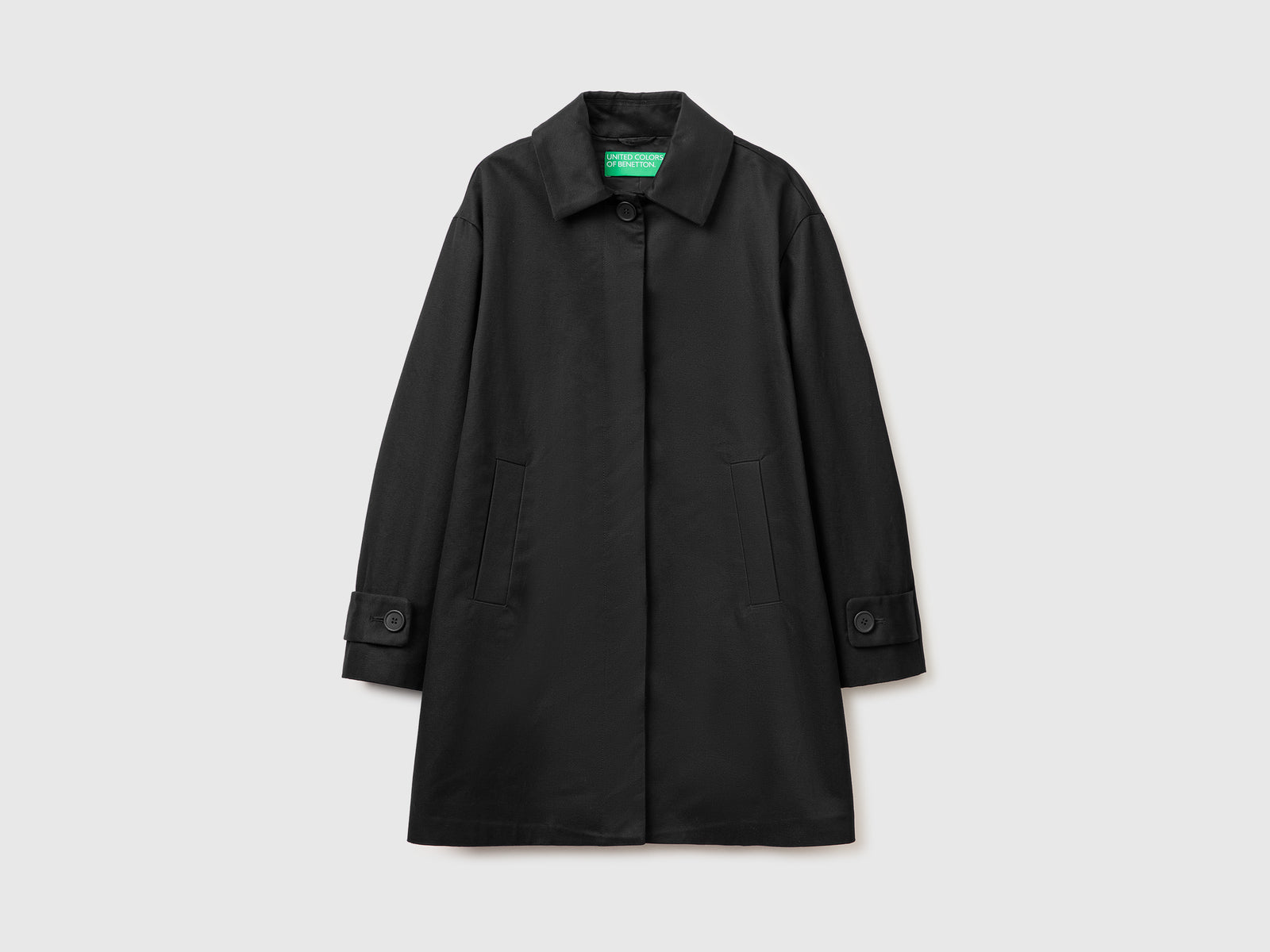 Midi duster coat with collar - ucb_image_FS