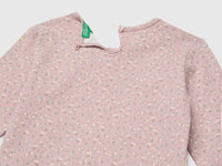 T-shirt às flores em algodão stretch - ucb_image_DS1