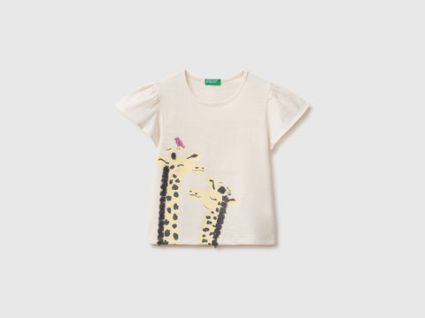 T-shirt with giraffe print - ucb_image_FS