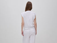 Camisola sem mangas em mistura de linho - ucb_image_B