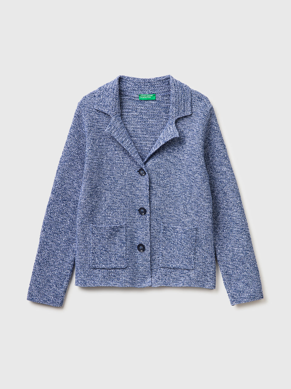 100% cotton knit blazer - ucb_image_FS